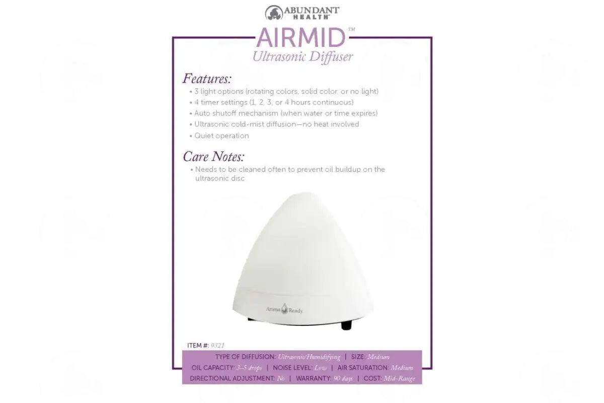 Abundant shop health diffuser