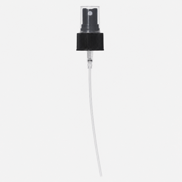 Misting Spray Tops: 2, 4, 8 oz. Plastic Bottles and 4 oz. Blue Glass Bottle; 24-410 Neck Size
