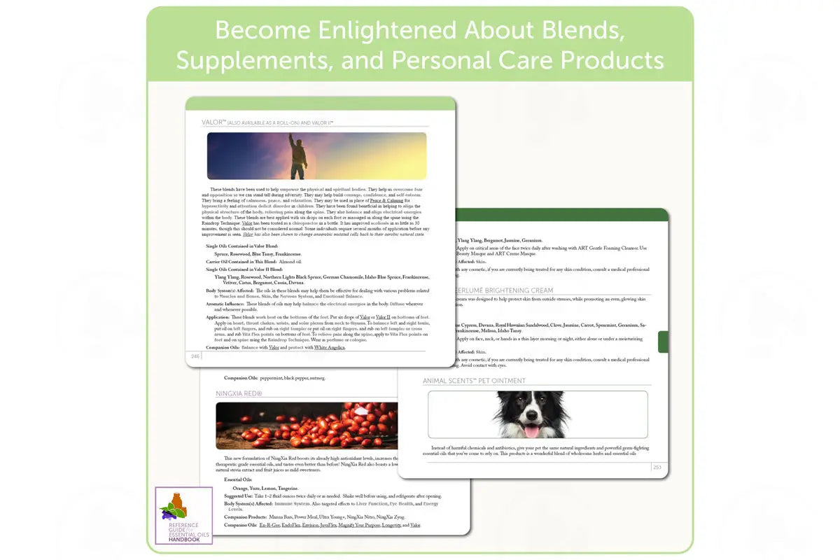 Reference Guide For Essential Oils Handbook 2018