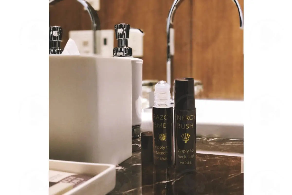 Make-It-Yourself Series: Roller Bottle Blends For Men Recipes And Label Set