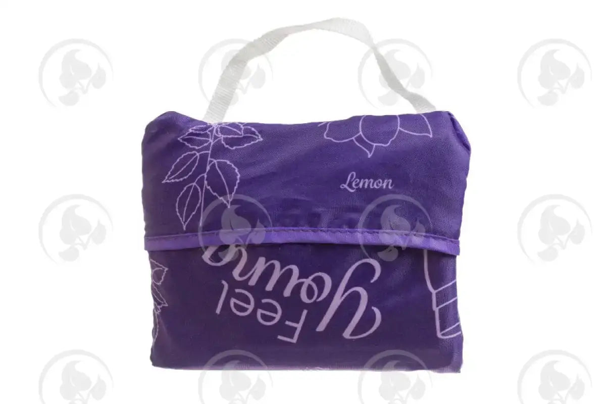 Reusable Shopping Bags: Purple (3 Count)