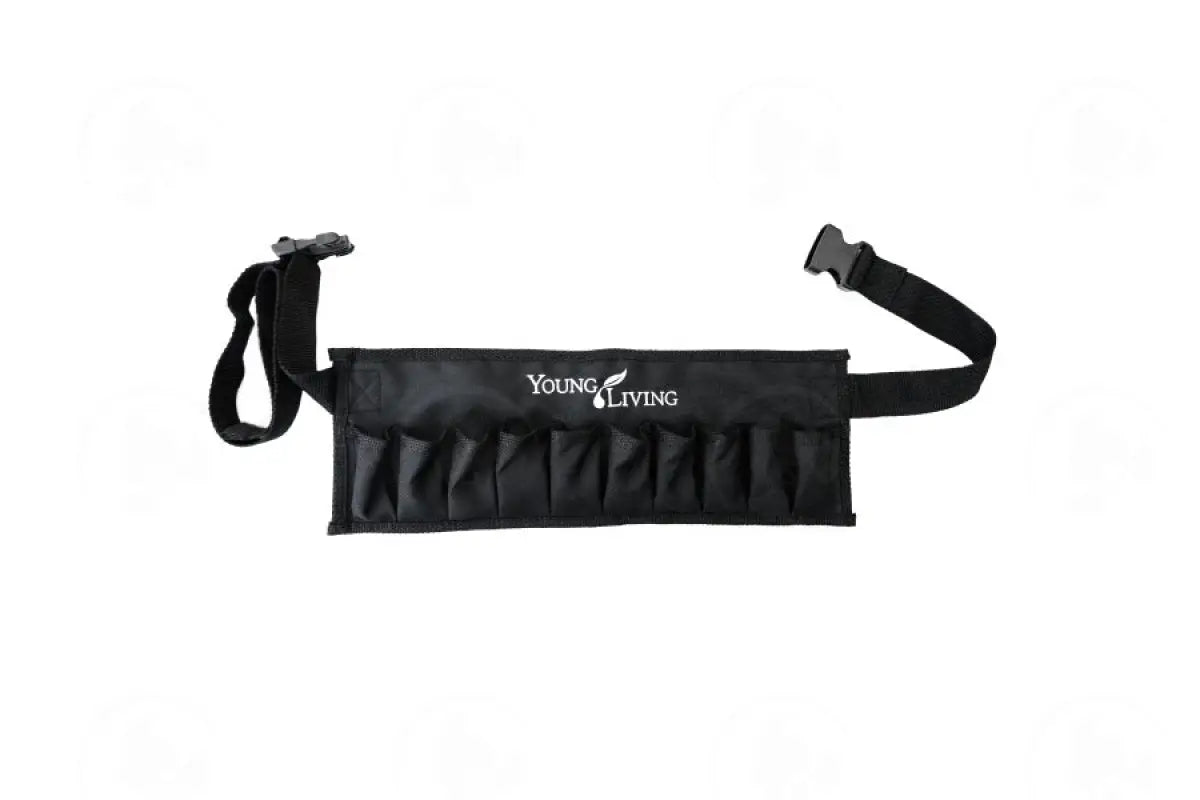Branded Massage Apron With Single Pocket Holster (Holds 10 Vials And 1 Carrier Oil Bottle)